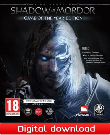 Middle-earth Shadow of Mordor - Game of the Year Edition - PC Windows