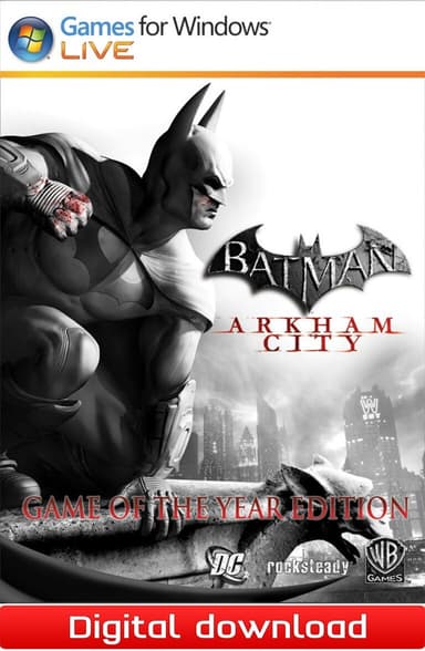 Batman Arkham City Game of the Year Edition - PC Windows - Gigantti  verkkokauppa