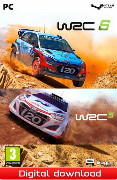 FIA World Rally Championship Bundle - WRC 5 + WRC 6 -