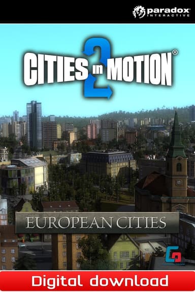 Cities in Motion 2 European Cities DLC - PC Windows Mac OSX Linux