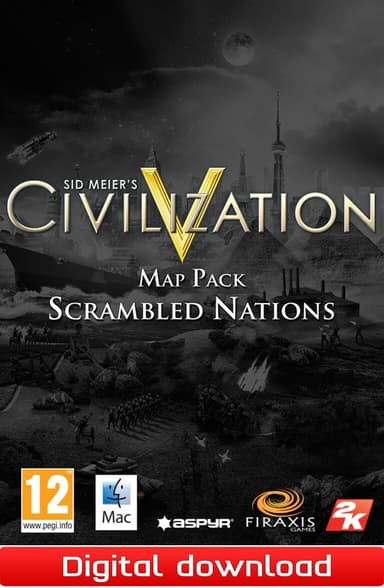 Sid Meier’s Civilization V Scrambled Nations Map Pack - Mac OSX