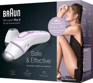 Braun Silk-expert PRO 3 valoimpulssilaite PL3132