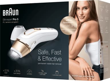 Braun Silk-Expert IPL PRO 5 valoimpulssilaite PL5124