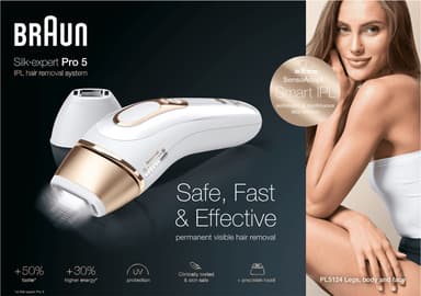 Braun Silk-Expert IPL PRO 5 valoimpulssilaite PL5124
