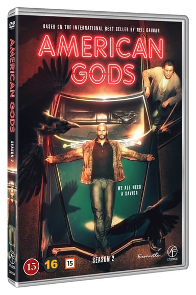 AMERICAN GODS - SEASON 2 (DVD)