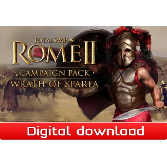 Total War ROME II - Wrath of Sparta - PC Windows Mac OSX