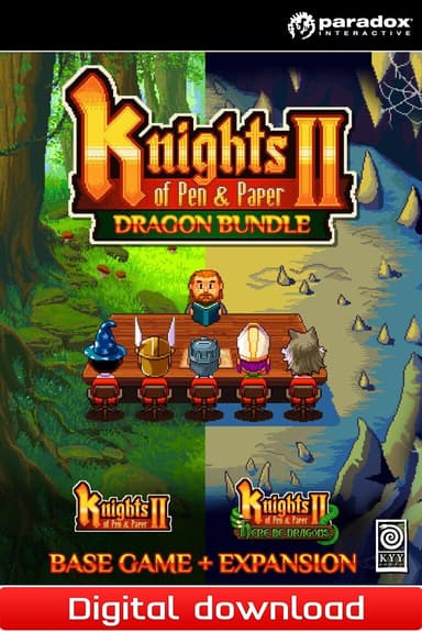 Knights of Pen and Paper 2 Dragon Bundle - PC Windows,Mac OSX,Linux