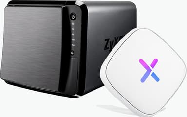 Zyxel NAS542 NAS kotelo + Zyxel Multy U WiFi Mesh tukiasema