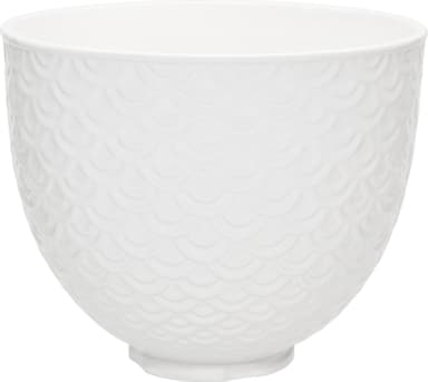 KitchenAid keraaminen kulho 5KSM2CB5TWM (White Mermaid Lace)