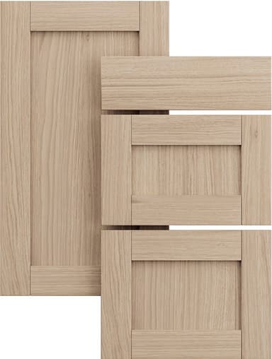Epoq Shaker ylälaatikon etuosa 80x35 cm (Natural Oak)