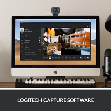 Logitech StreamCam webkamera (grafiitti)