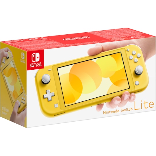 Nintendo Switch Lite EU pelikonsoli (keltainen)