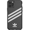Adidas PU iPhone 11 Pro suojakuori (musta/valkoinen)