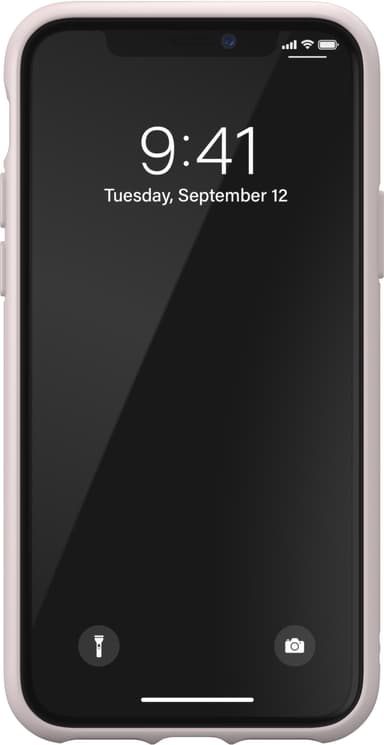 Adidas PU iPhone 11 Pro suojakuori (orkidea/hologrammi)