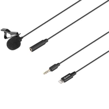 BOYA Mikrofoni BY-M2 Lavalier Lightning iOS 6m.