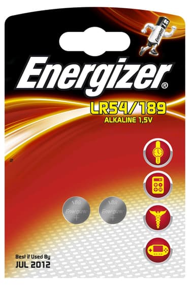 Energizer nappiparistot LR54 2kpl
