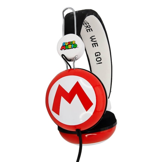 SUPER MARIO Kuulokkeet Dome Tween  On-Ear 90dB Mario Icon