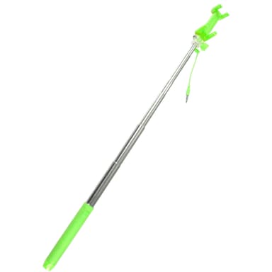 KITVISION Selfie Stick Pocket Wired Mirror function Green