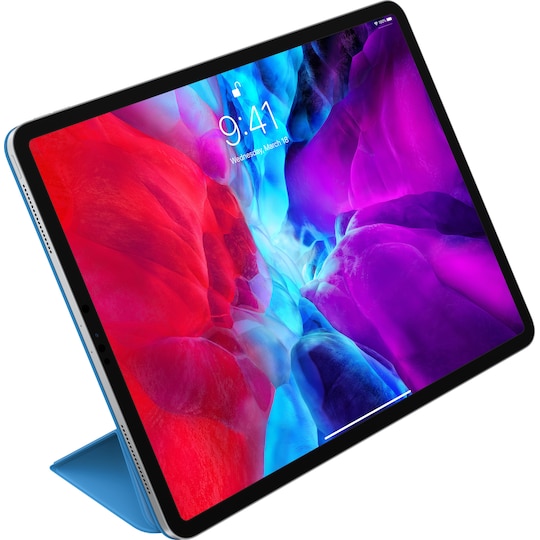 iPad Pro 12,9" 2020 Smart Folio suojakuori (tyrskynsininen)