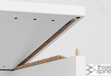 Epoq Click White korkeakaappi integroiduille kodinkoneille 60x125
