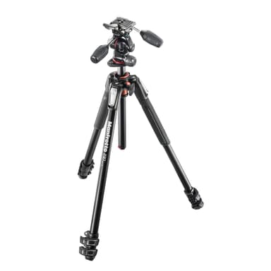 MANFROTTO Jalusta Kit Foto Alu MK190XPRO3-3W Kolmitiepää