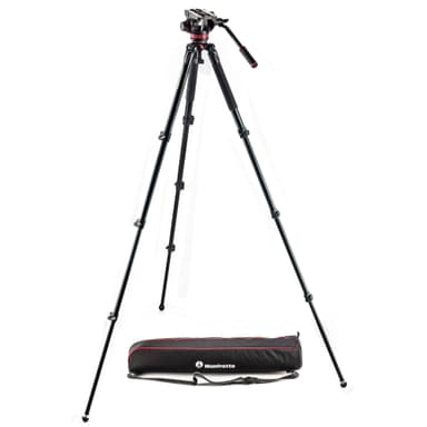 MANFROTTO Jalusta Kit Video MVK502AQ MVH502AH Laukulla