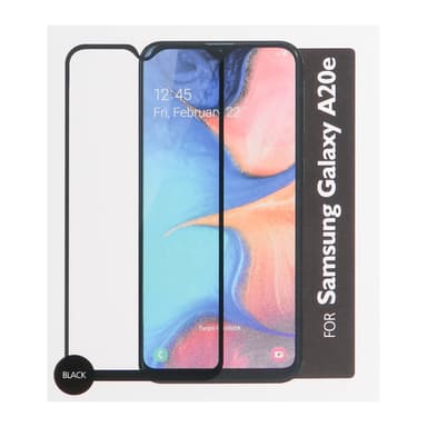 GEAR Panssarilasi 3D Full Cover Black Samsung A20e