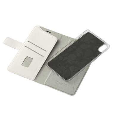 ONSALA COLLECTION Lompakko Saffiano White iPhoneXs Max