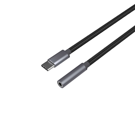 KIT USB-C Musiikkiadapteri (USB-C - 3,5mm) Space Grey