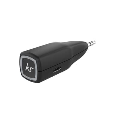 KITSOUND BT Vastaanotin 3,5mm MyJack2 Langaton 10h Akunkesto Mic Musta