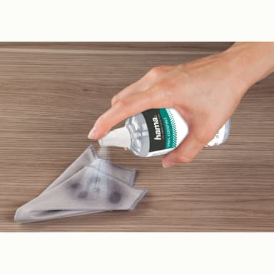 HAMA Puhdistussetti Vinyyleille Harja ja puhdistusneste