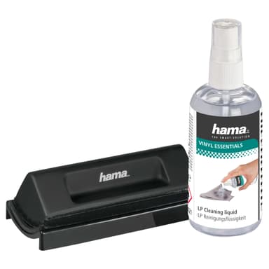 HAMA Puhdistussetti Vinyyleille Harja ja puhdistusneste