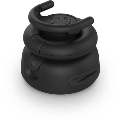 Popsockets kiinnike auton kojelautaan ja tuulilasiin (musta))