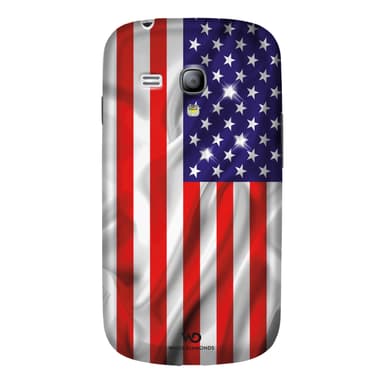 WHITE DIAMONDS USA Flagg Samsung S3 Mini Suoja