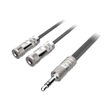 KITSOUND 3,5m Jakaja Premium Metalliliittimet