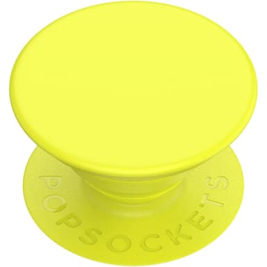 POPSOCKETS Neon Jolt Yellow Irrotettava Grip Telinetoiminnolla