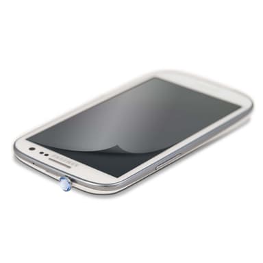 WHITE-DIAMONDS 3,5mm PIN Blue w Sparkling Screen Cov Sams S3