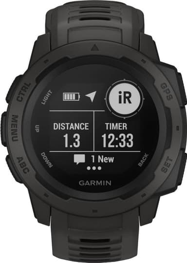 Garmin Instinct Grafiitinharmaa - Urheilukello