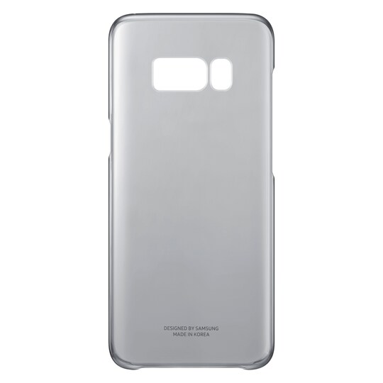 Samsung Galaxy S8 Plus suojakuori (läpikuultava musta)
