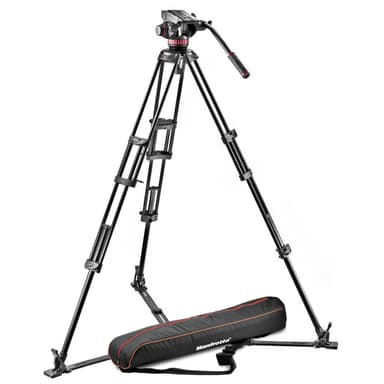 MANFROTTO Jalustakit Video MVH502A 546GB-1 Laukulla