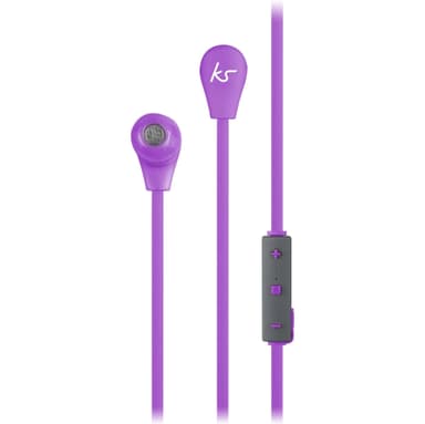 KITSOUND Kuulokkeet Bounce Lila In-Ear Langaton Mic