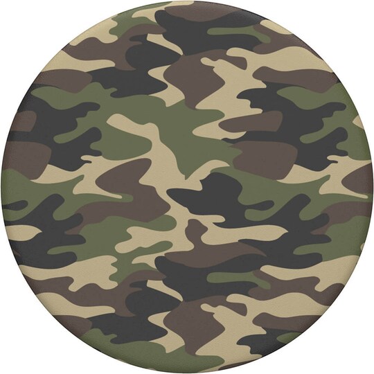 POPSOCKETS Woodland Camo Irrotettava Grip Telinetoiminnolla