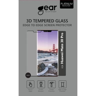 GEAR Panssarilasi  3D Full Cover Black Huawei Mate 30 Lite