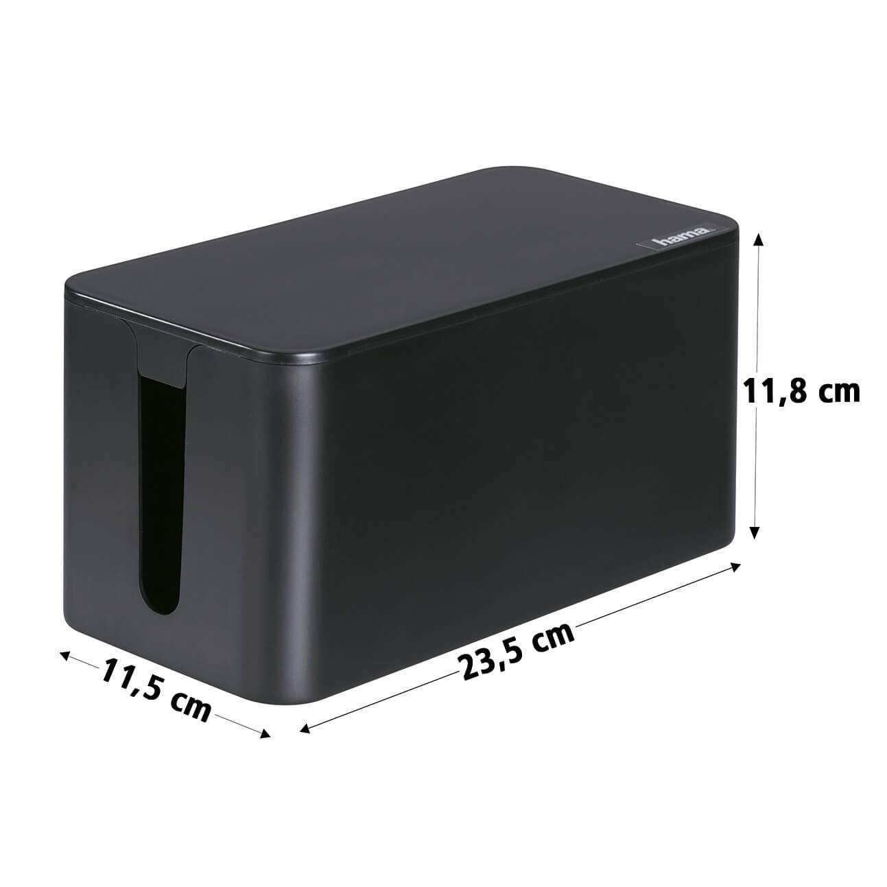 HAMA Johtolaatikko Mini Black