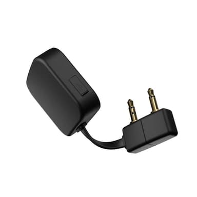 KITSOUND AIRLINE ADAPTERI 2 Bluetooth 3,5mm yksi tai kaksi plugia