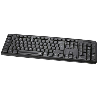 HAMA Näppäimistö Verano Basic Nordic, Black