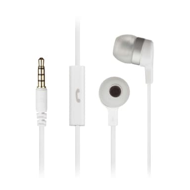 KITSOUND Mini In-Ear Mic White