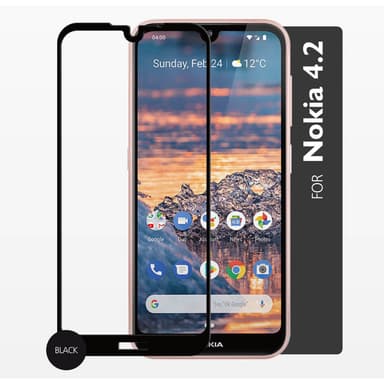 GEAR Panssarilasi 2,5D Full Cover Nokia 4.2