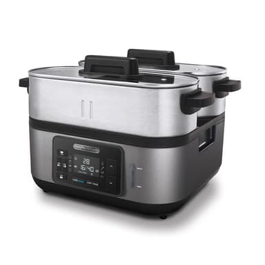 MORPHY RICHARDS Ångkokare Intellisteam Brushed Steel