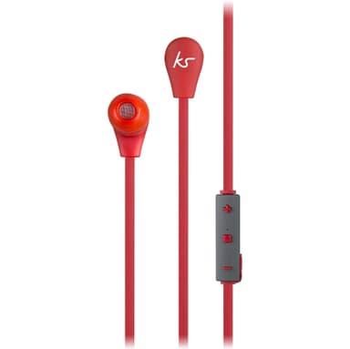 KITSOUND Kuulokkeet Bounce Punainen In-Ear Langaton Mic